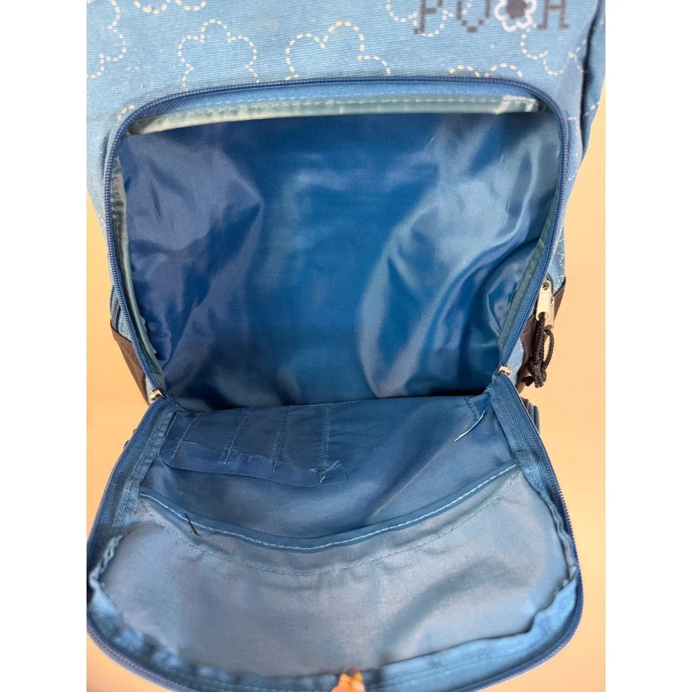 VTG NWT Winnie the Pooh Tigger Blue Disney Kids Backpack
